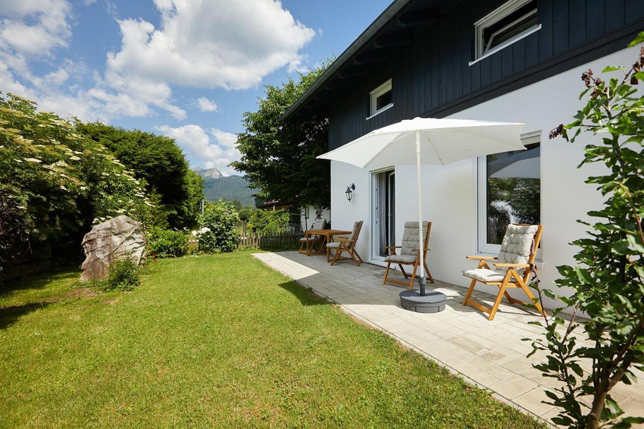 Ferienwohnung Zum Steingarten Krün Exterior foto